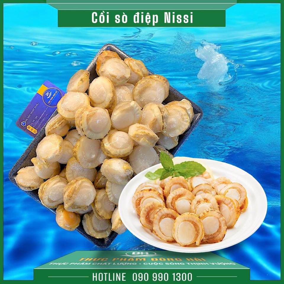 Cồi sò điệp nhật size  80 - 100-duoc-ban-tai-Thực Phẩm Đông Hải