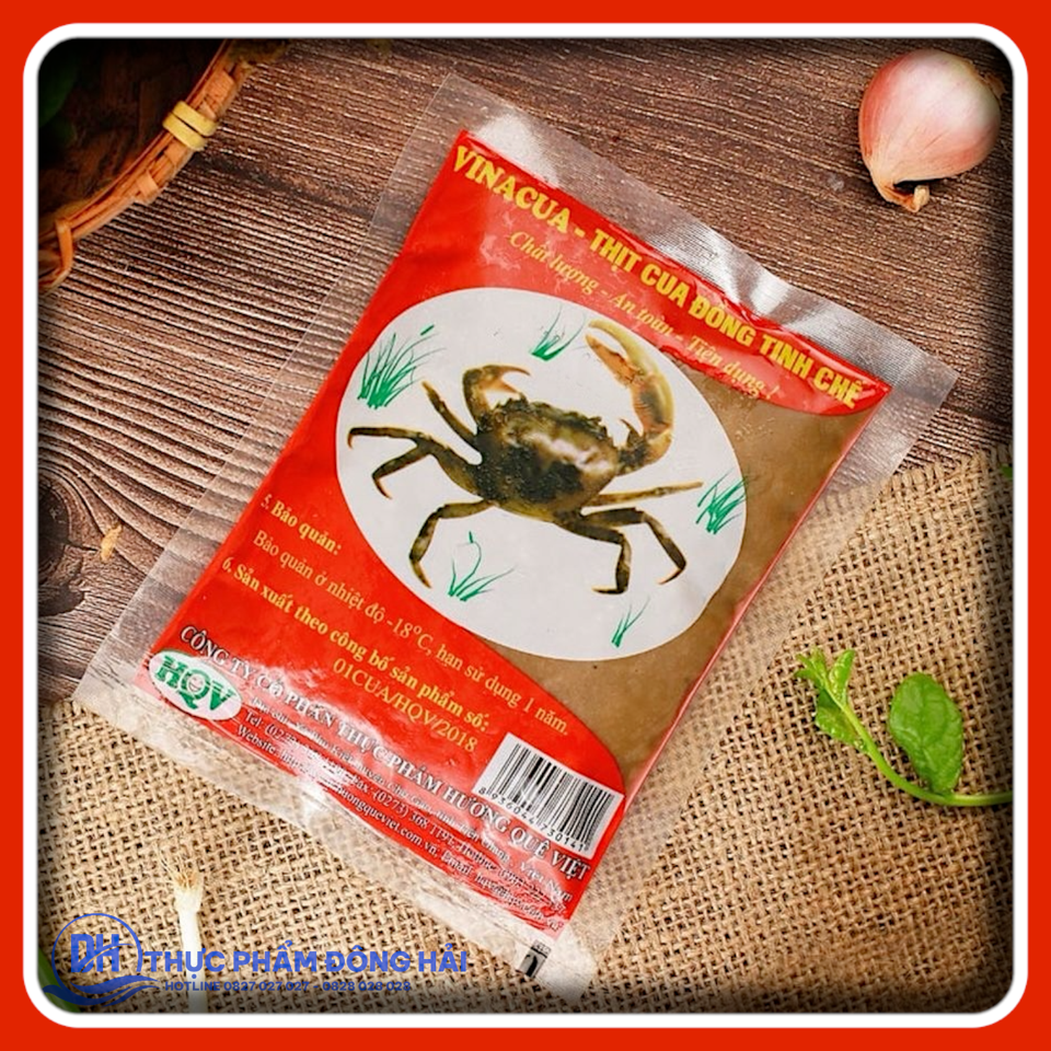 Thịt Cua đồng tinh chế (VINACUA)-duoc-ban-tai-Thực Phẩm Đông Hải
