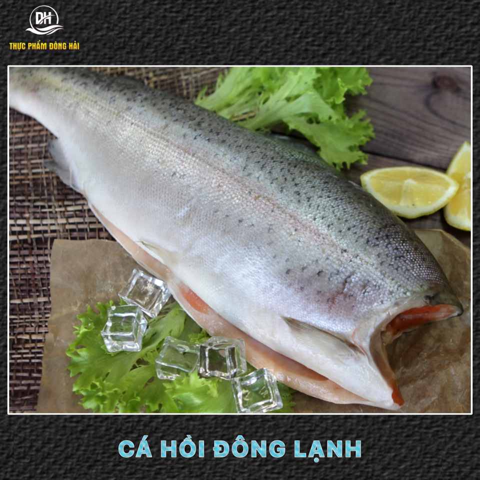 Cá hồi Nauy/Chile đông lạnh nguyên con không đầu-duoc-ban-tai-Thực Phẩm Đông Hải
