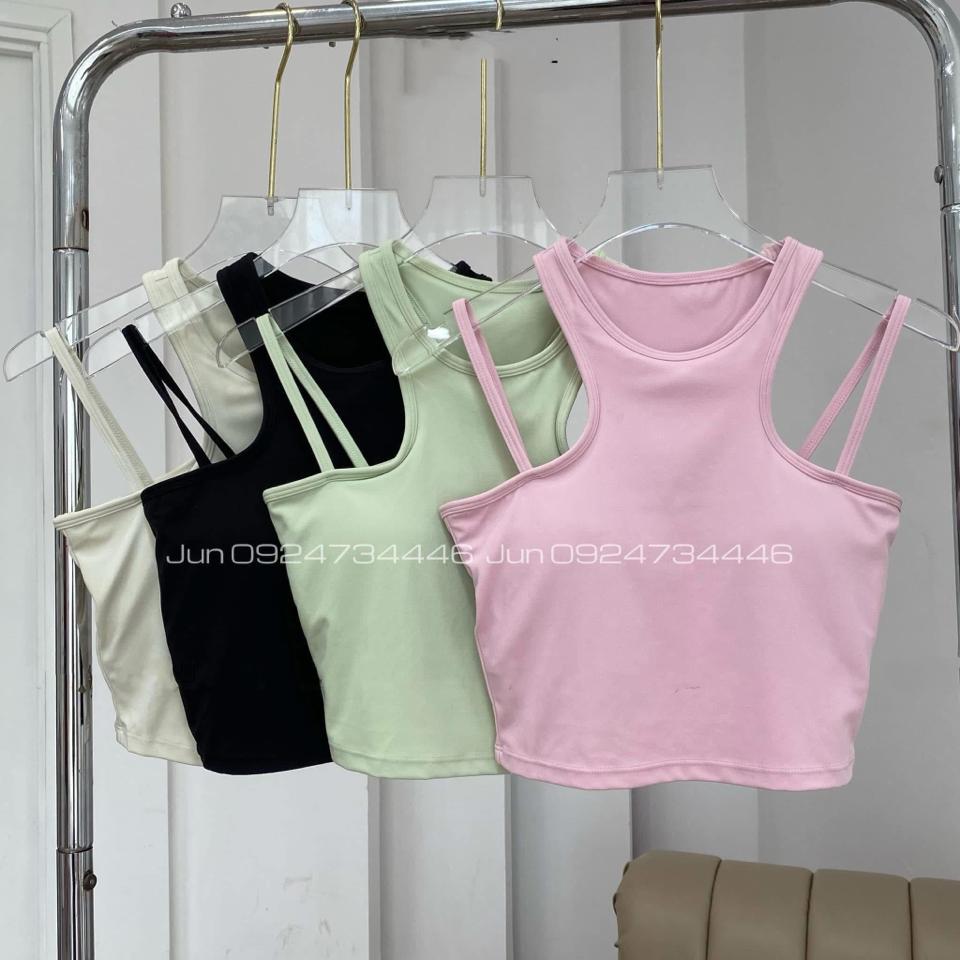 Áo 3 lỗ 2 dây hãng CUIRE-duoc-ban-tai-𝗝𝗨𝗡 đồ tập Gym-Yoga