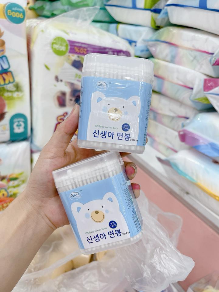 Tăm bông 2 đầu Gbaby -duoc-ban-tai-BỐNG XINH 135 QUY HOÁ