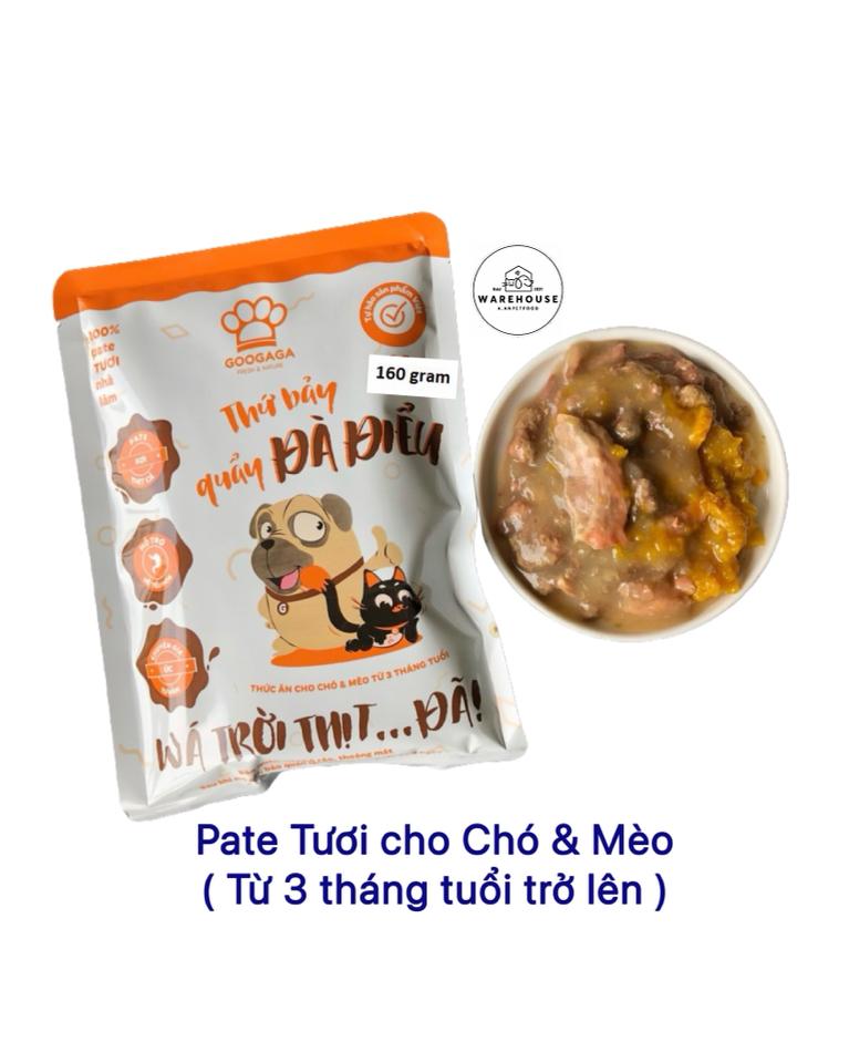 Goo GaGa - Pate tươi Đà Điểu 160g cho Chó, Mèo từ 3 tháng tuổi-duoc-ban-tai-AAN PETFOOD WAREHOUSE