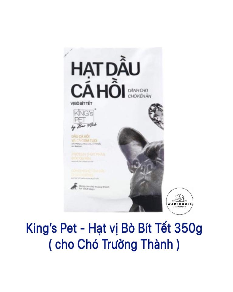 King's Pet - Hạt vị Bò Bít Tết 350g cho Chó trưởng thành -duoc-ban-tai-AAN PETFOOD WAREHOUSE