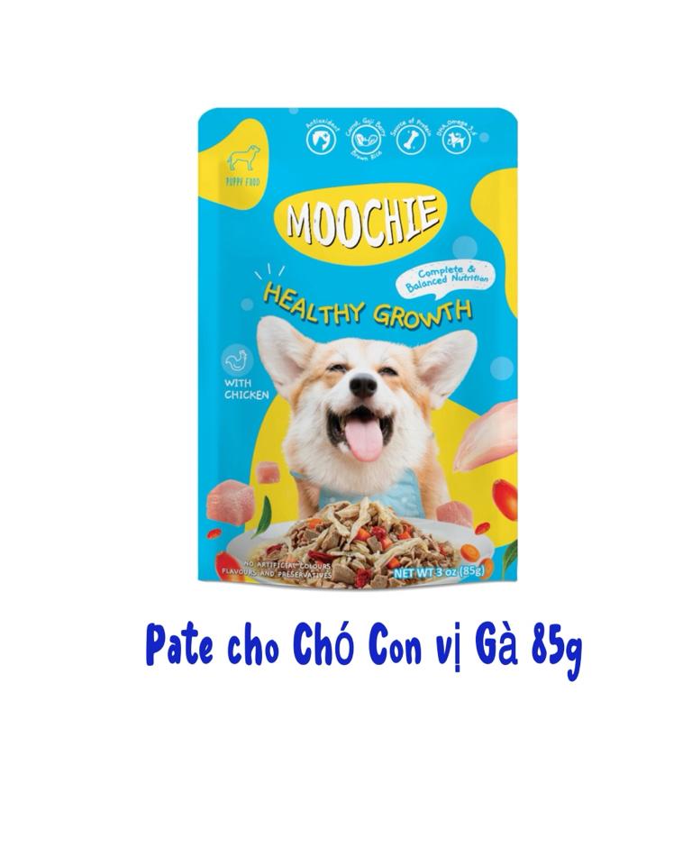 Moochie - Pate cho Chó Con vị Thịt Gà 85g-duoc-ban-tai-AAN PETFOOD WAREHOUSE