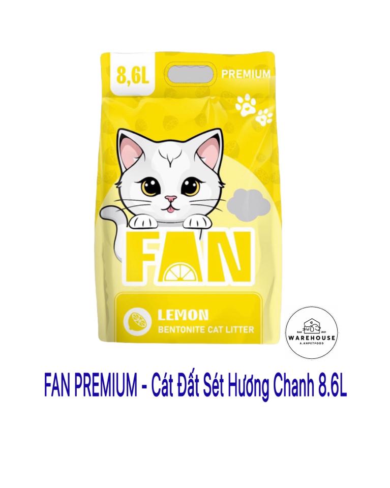 FAN - Cát vệ sinh Premium hương Chanh 8.6L-duoc-ban-tai-AAN PETFOOD WAREHOUSE