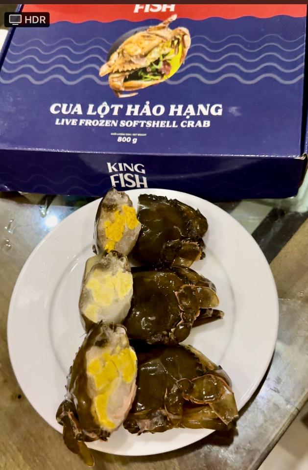 Cua lột Kingfish size11-duoc-ban-tai-Shop cá hồi Thái Bình