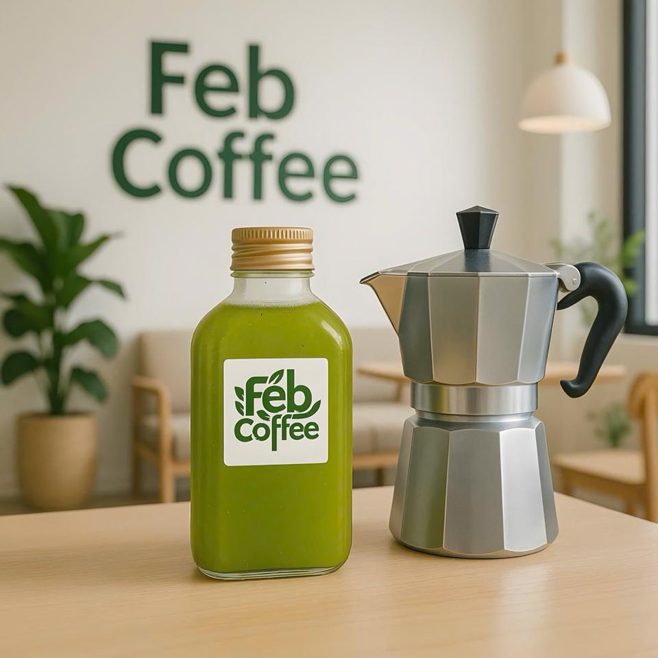 Thai Green Tea (Chai 250ml)-duoc-ban-tai-Feb Coffee