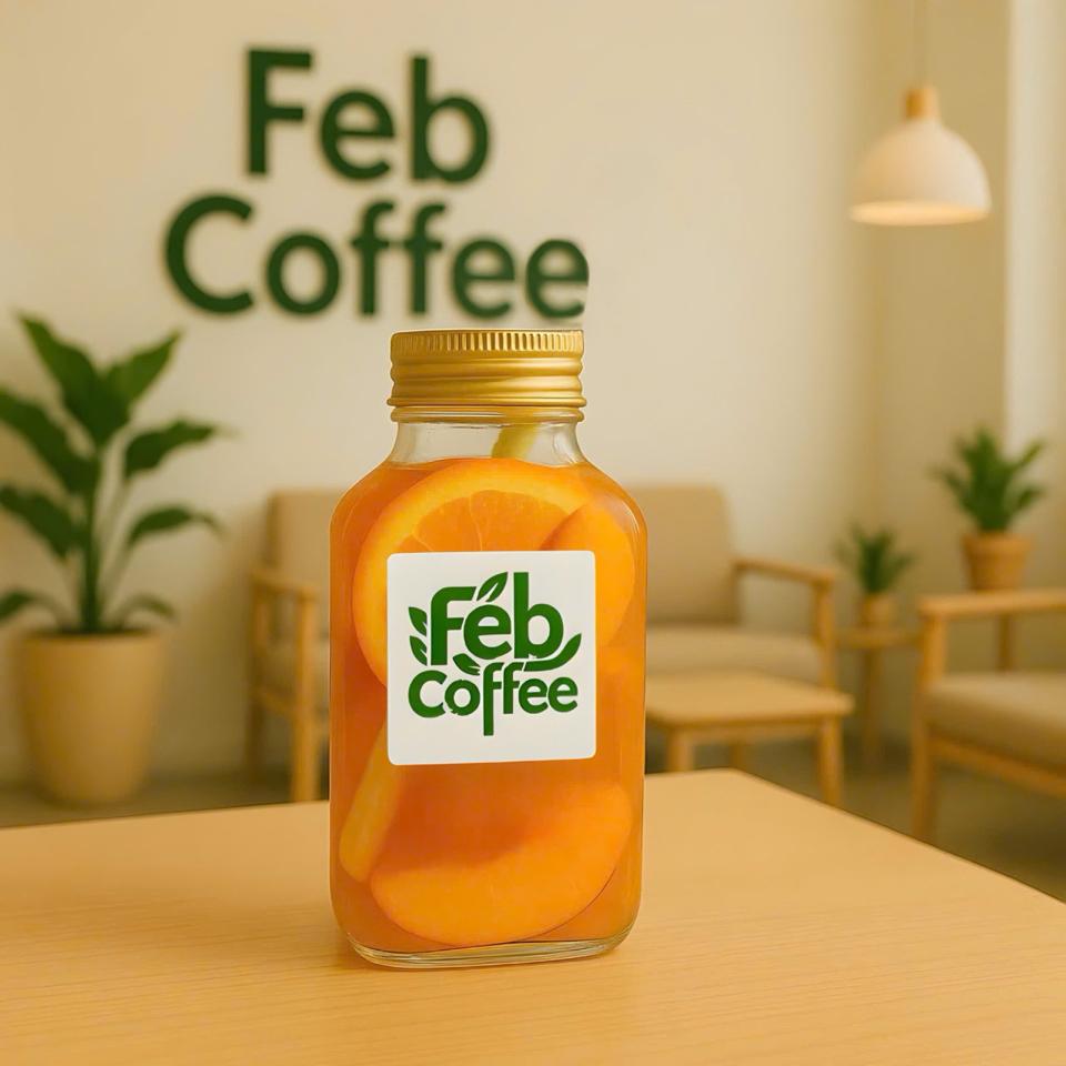 Trà Đào (Chai 330ml)-duoc-ban-tai-Feb Coffee
