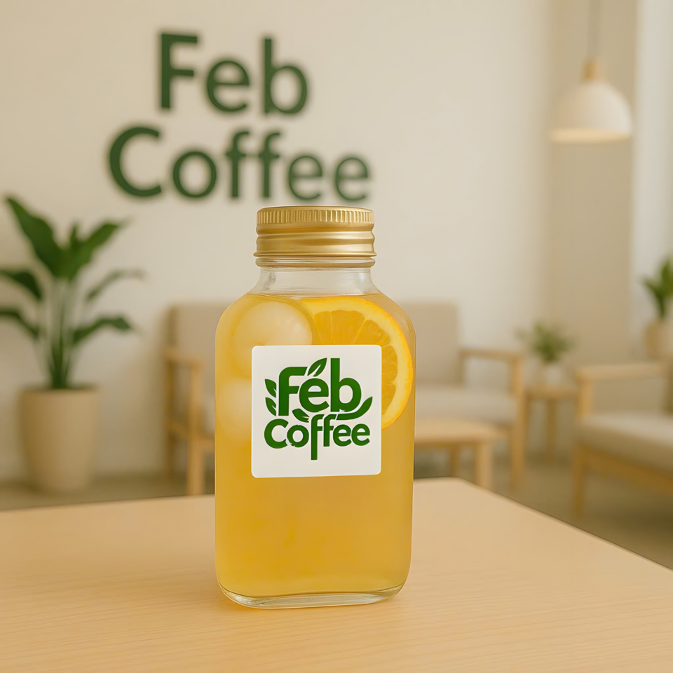 Trà Vải Lài (Chai 330ml)-duoc-ban-tai-Feb Coffee