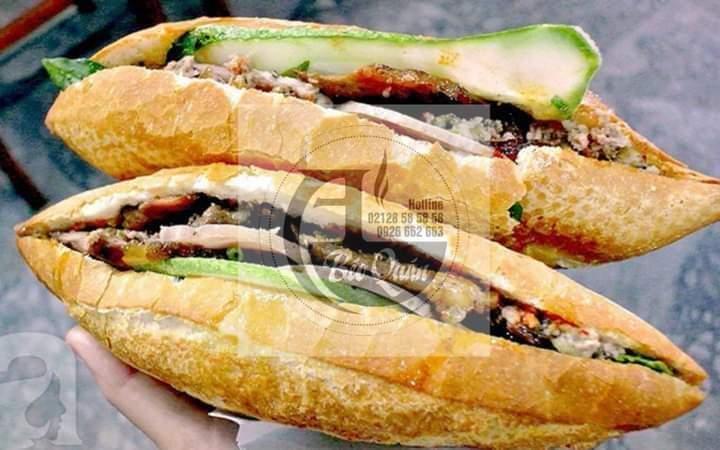 Bánh Mì Pate Xúc Xích-duoc-ban-tai-A Béo Quán