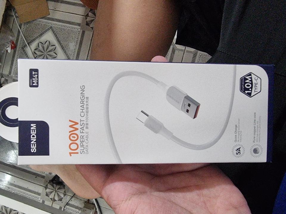 Dây sạc Sedem M64T 100w-duoc-ban-tai-Quang Anh Mobile - AppleStore