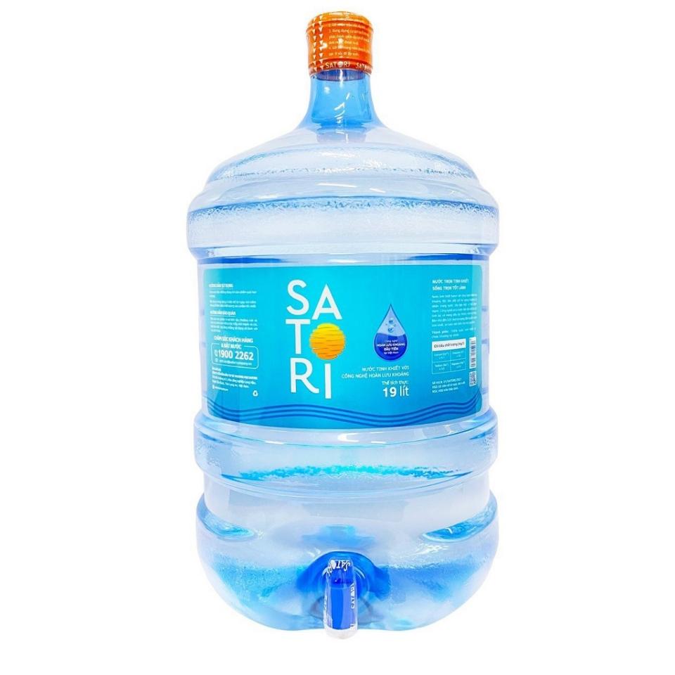 NƯỚC SATORI 19L (VÒI)-duoc-ban-tai-PHUCDAT WATER Dịch vụ Giao nước tại Kiên Giang