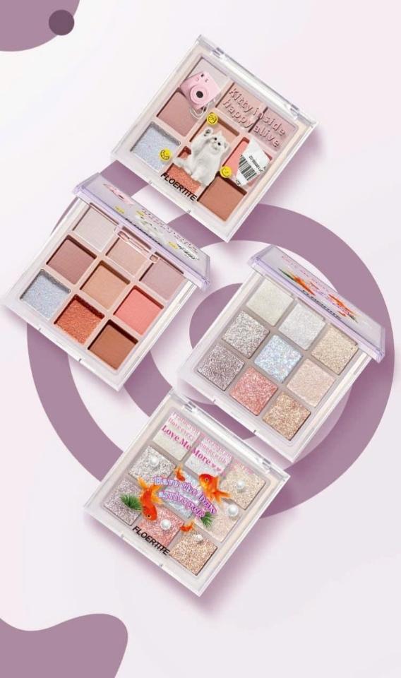 Bảng mắt nhũ FLOERTITE 9 ô -duoc-ban-tai-HÓA ĐƠN BÁN HÀNG