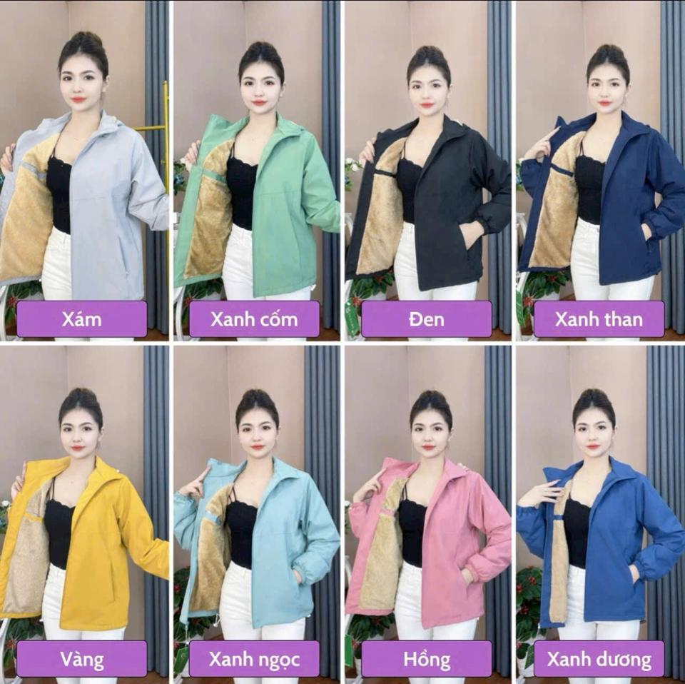 Ao gió lông nữ-duoc-ban-tai-Kho sỉ quần áo