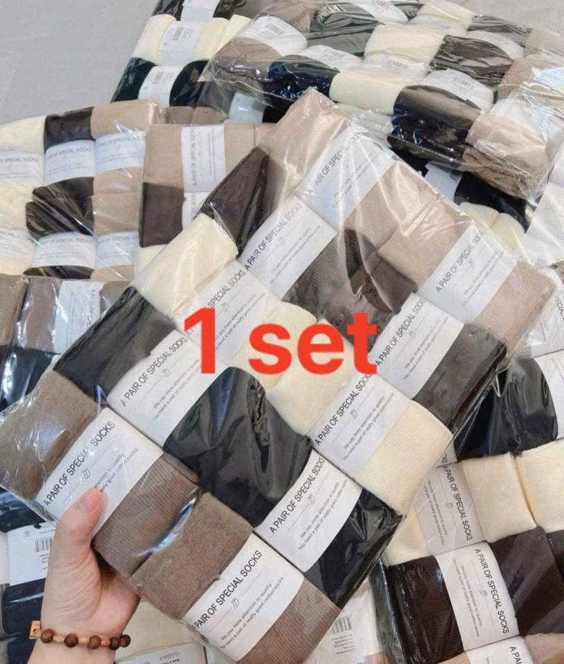 Set 20 Tất lót lông-duoc-ban-tai-Kho sỉ quần áo