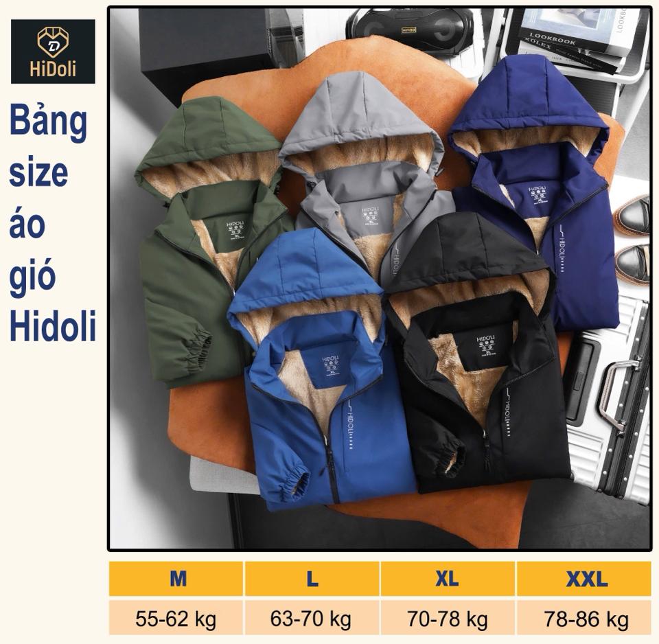 Áo gió lót lông nam -duoc-ban-tai-Kho sỉ quần áo