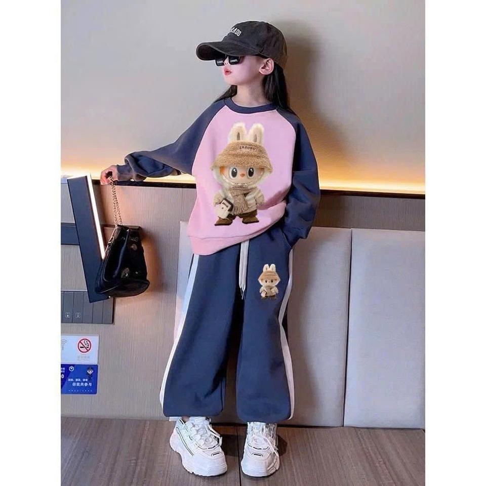 Bộ labubu Hồng quần than-duoc-ban-tai-Kho sỉ quần áo