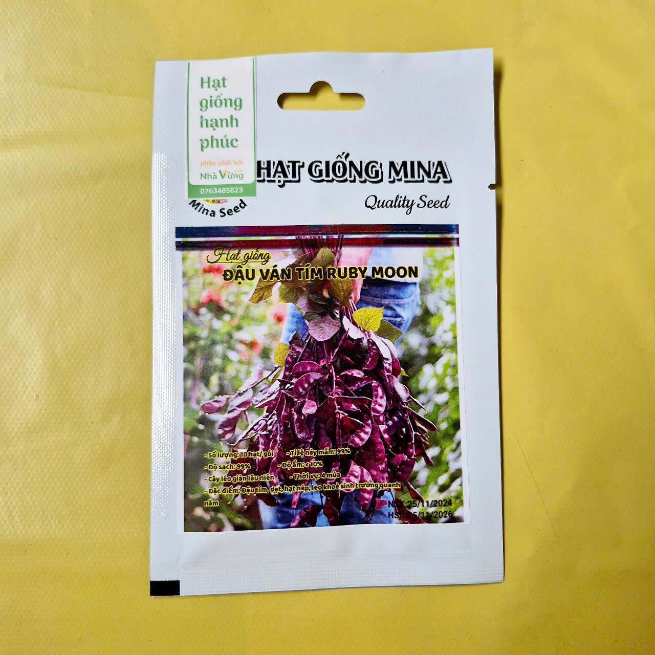 Đậu ván tím Ruby Moon Mina-duoc-ban-tai-Cửa hàng Nhà Vừng