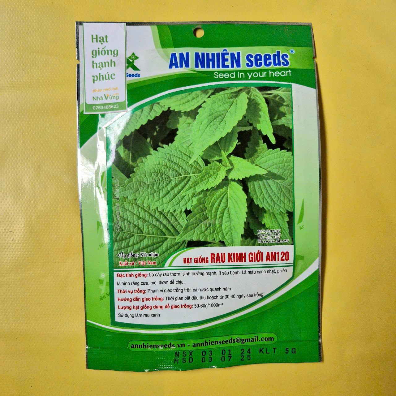 Rau kinh giới VN-duoc-ban-tai-Cửa hàng Nhà Vừng