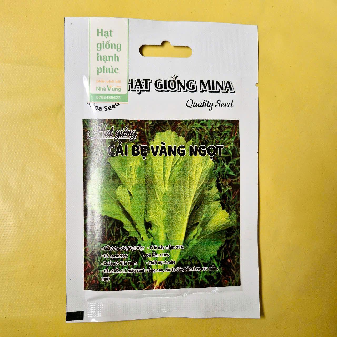 Cải bẹ vàng ngọt Mina-duoc-ban-tai-Cửa hàng Nhà Vừng