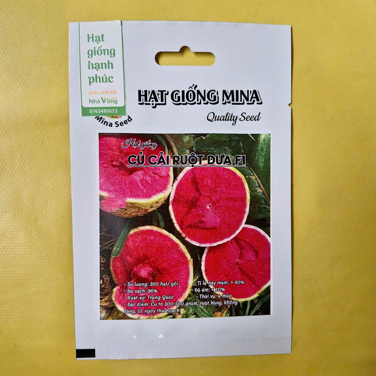 Củ cải ruột đỏ F1 Mina-duoc-ban-tai-Cửa hàng Nhà Vừng