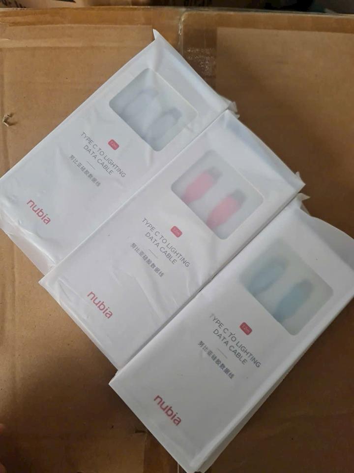 Cáp sạc nhanh IPhone 20W C-L Nubia nội địa. TVY-duoc-ban-tai-ĐTDĐ TOÀN QUỐC 2