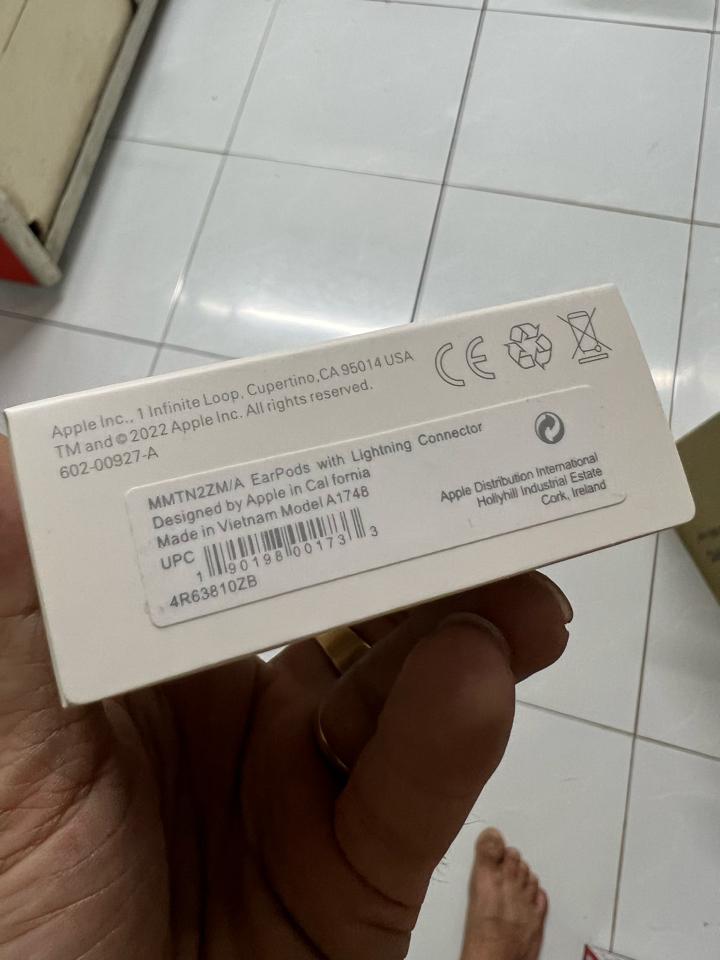 Tai nghe Apple EarPods Lightning IC ZIN. BP-duoc-ban-tai-ĐTDĐ TOÀN QUỐC 2