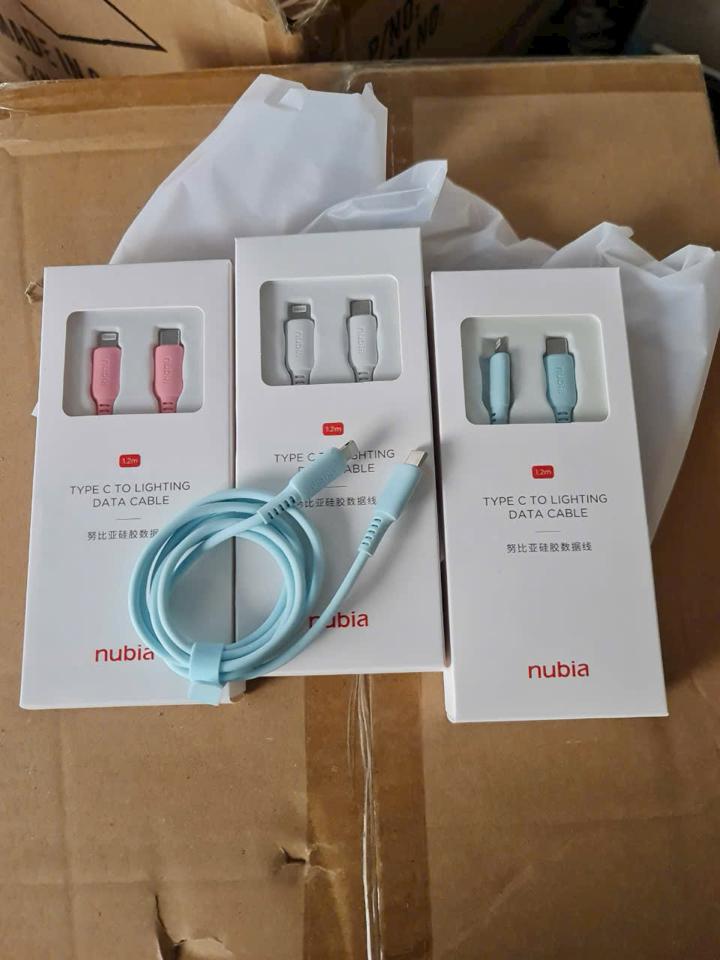 Cáp sạc nhanh IPhone 20W C-L Nubia nội địa. TVY-duoc-ban-tai-ĐTDĐ TOÀN QUỐC 2