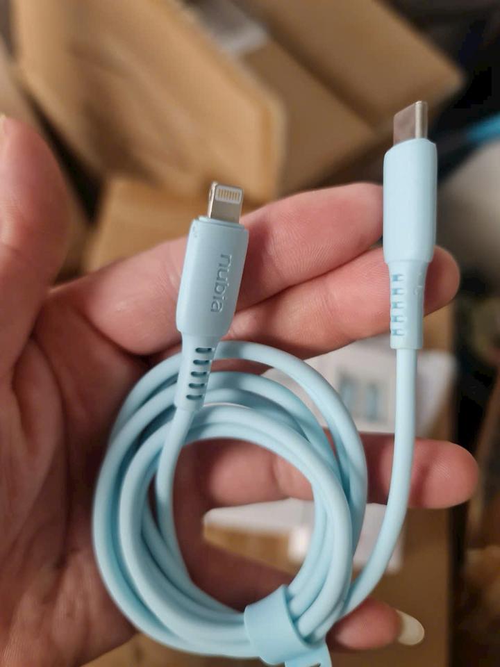 Cáp sạc nhanh IPhone 20W C-L Nubia nội địa. TVY-duoc-ban-tai-ĐTDĐ TOÀN QUỐC 2