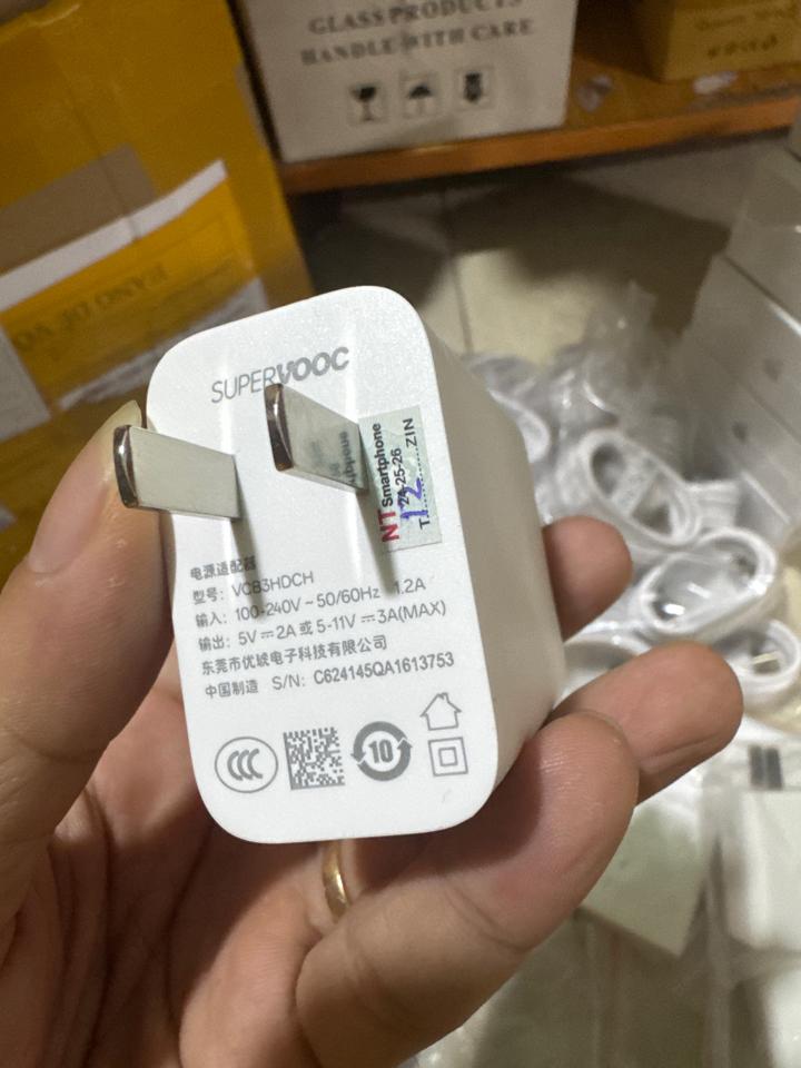 CỐC SẠC OPPO 33W SUPERVOOC ZIN MÁY. TVY-duoc-ban-tai-ĐTDĐ TOÀN QUỐC 2