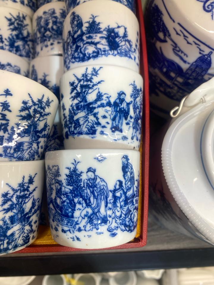 Chén thất tinh quần hội-duoc-ban-tai-Gốm Datming