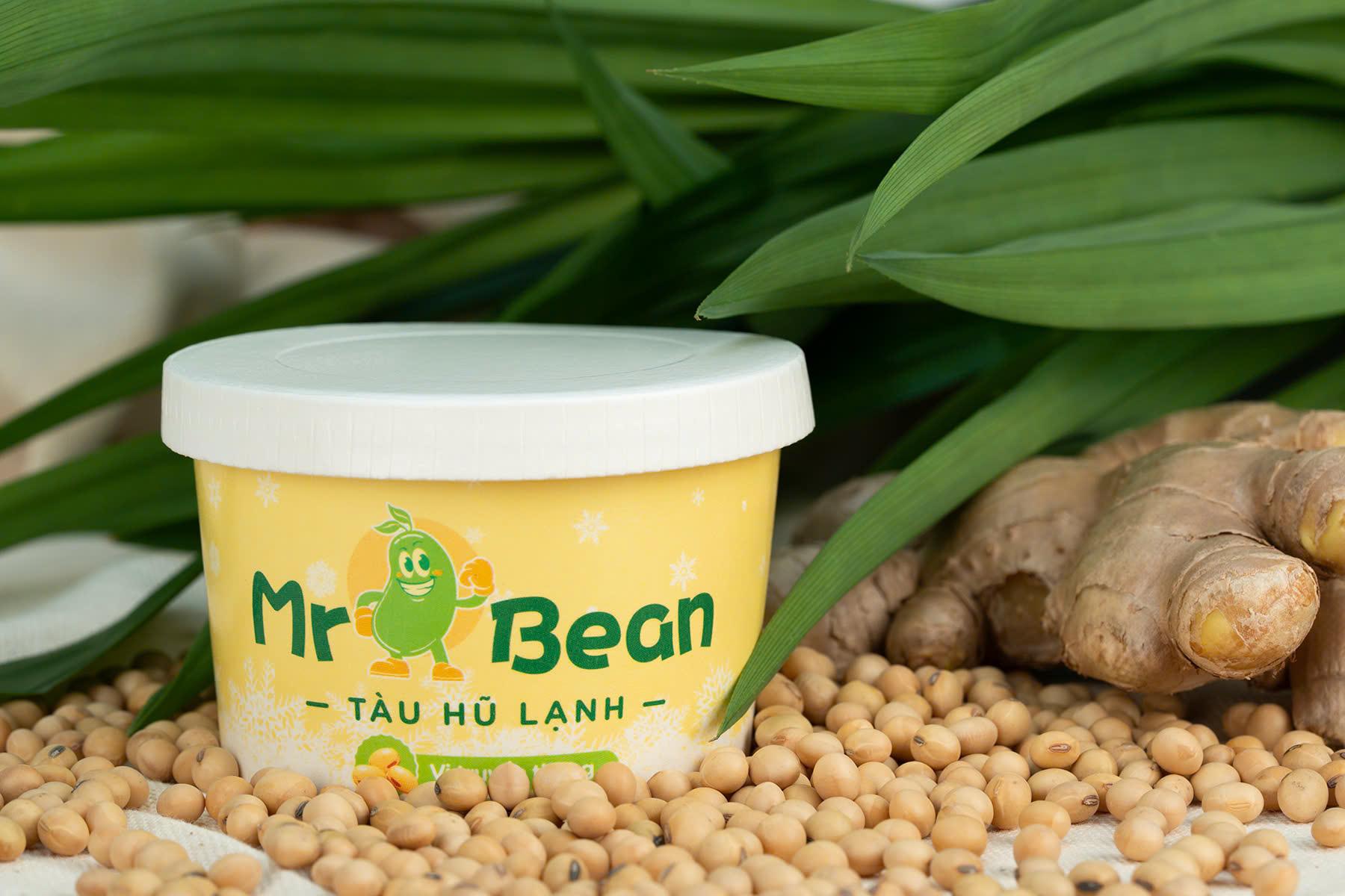  5 hộp tàu hủ lạnh MrBean-duoc-ban-tai-Hồng Nhi Gỏi Cuốn & Bò Bía - Bình Tân