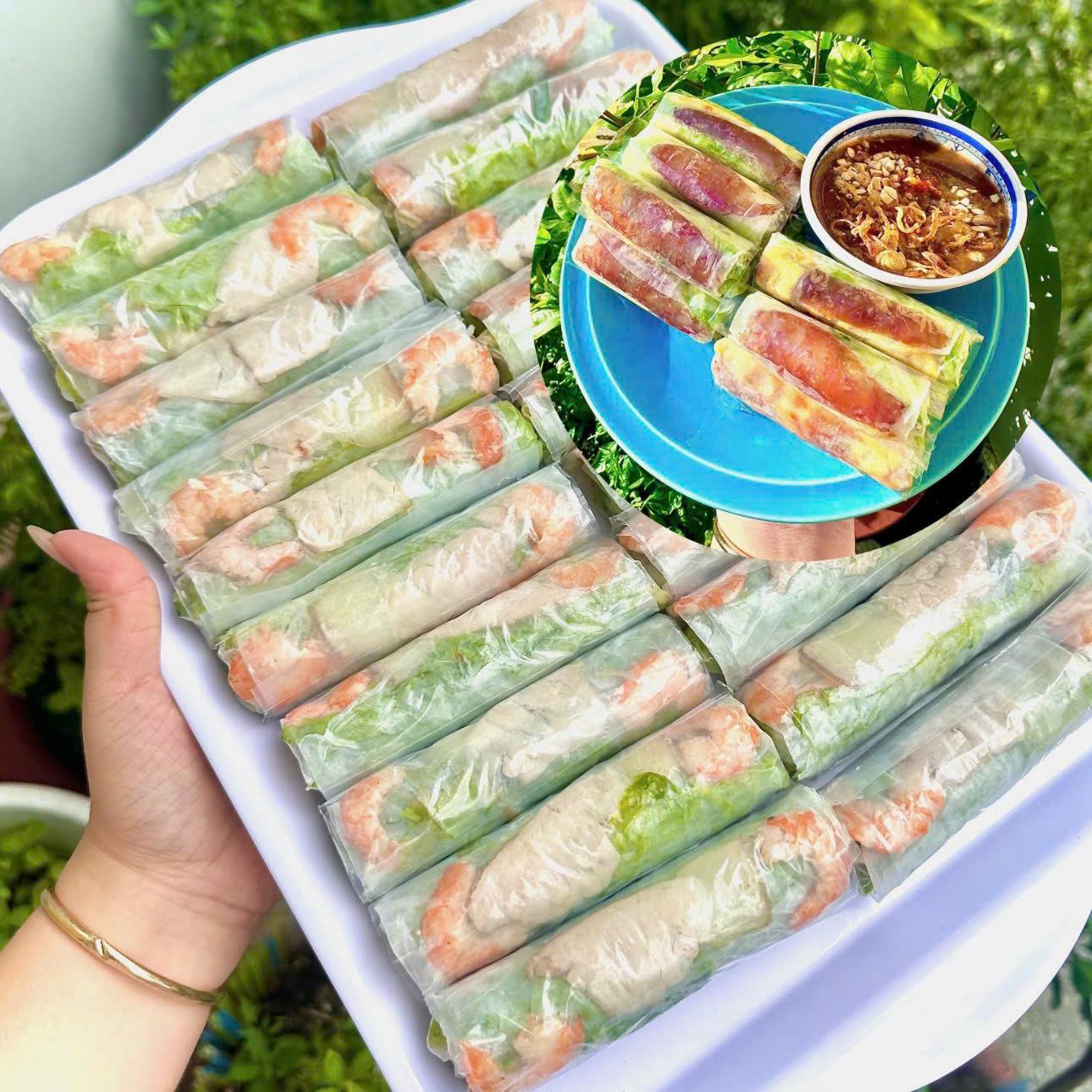 COMBO ĂN NO-duoc-ban-tai-Hồng Nhi Gỏi Cuốn & Bò Bía - Bình Tân