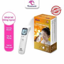 Nhiệt kế Hồng ngoại đo thân nhiệt và ngoài Kichi-duoc-ban-tai-Shop Mẹ và Bé Thuỳ Dương