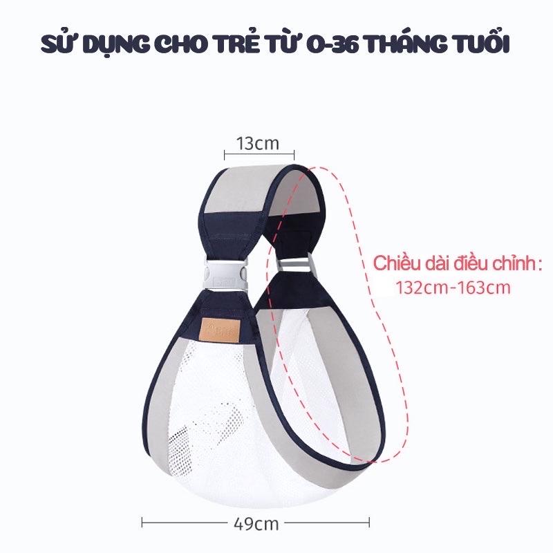 Địu lưới bế em bé -duoc-ban-tai-Shop Mẹ và Bé Thuỳ Dương