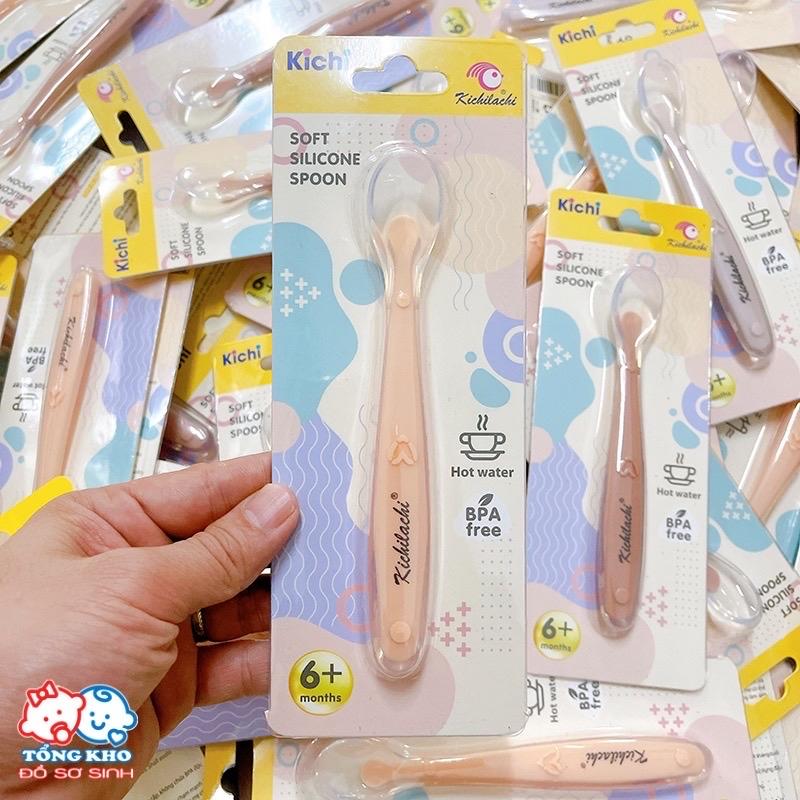 Thìa silicon Kichi M221-duoc-ban-tai-Shop Mẹ và Bé Thuỳ Dương