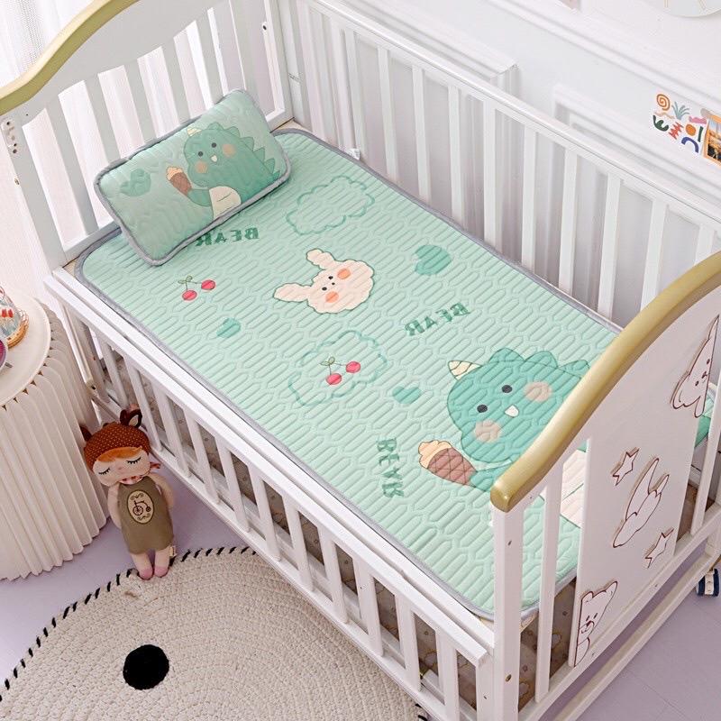 Chiếu điều hoà 60x120 cm tặng kèm gối -duoc-ban-tai-Shop Mẹ và Bé Thuỳ Dương