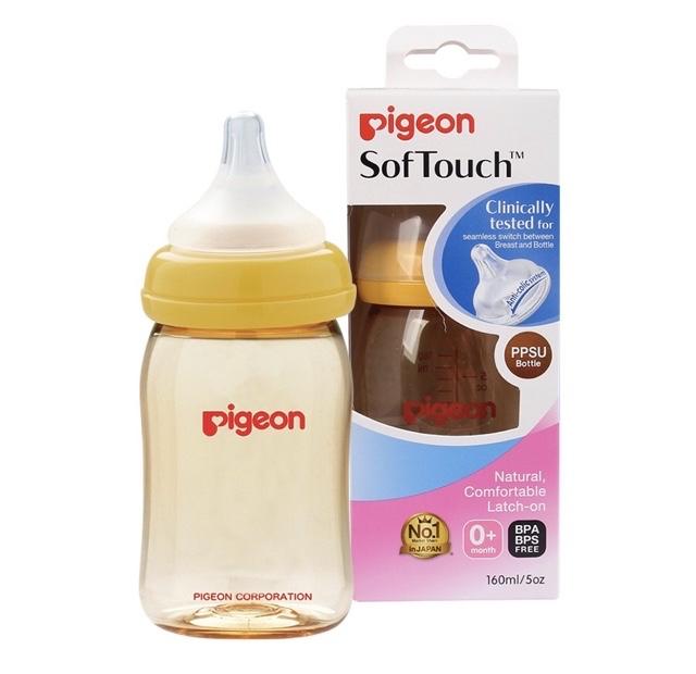 Bình sữa Pigeon ppsu cổ rộng 150ml-duoc-ban-tai-Shop Mẹ và Bé Thuỳ Dương