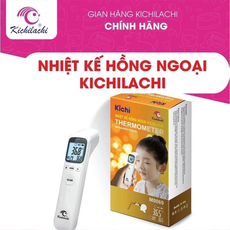 Nhiệt kế Hồng ngoại đo thân nhiệt và ngoài Kichi-duoc-ban-tai-Shop Mẹ và Bé Thuỳ Dương