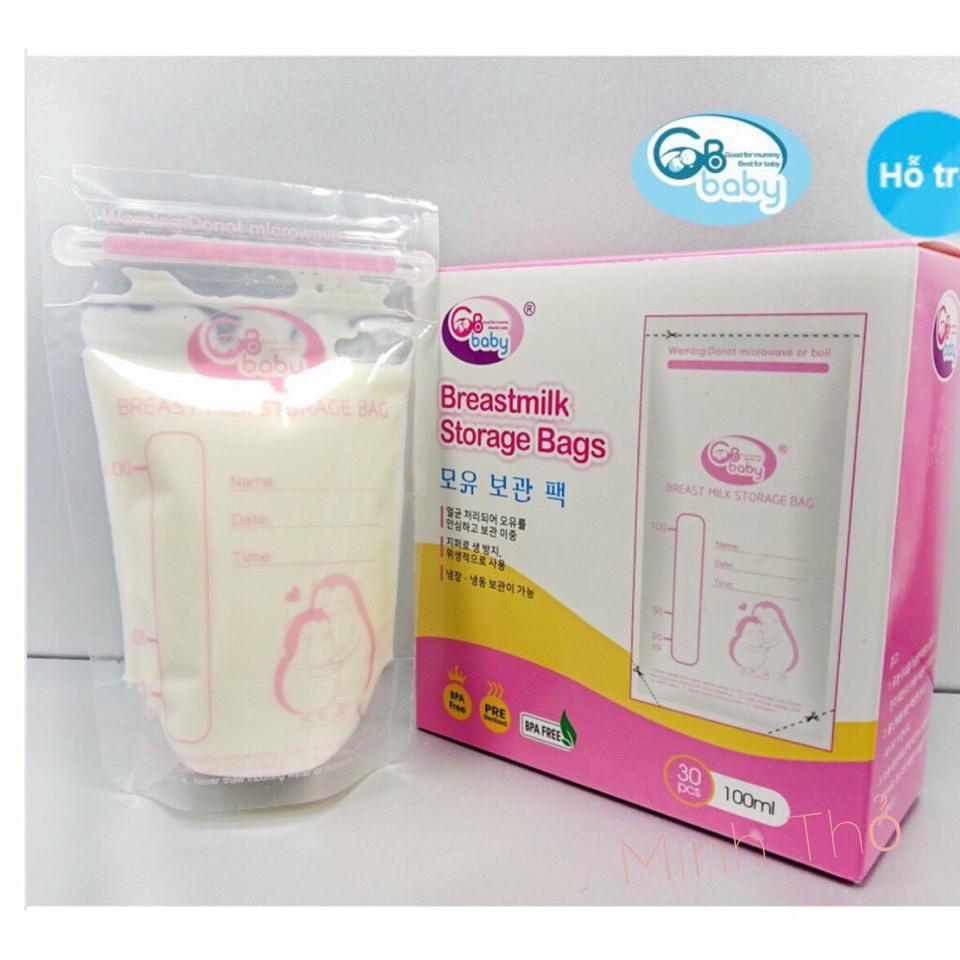 Túi trữ sữa Gb Baby 30 cái -100ml-duoc-ban-tai-Shop Mẹ và Bé Thuỳ Dương