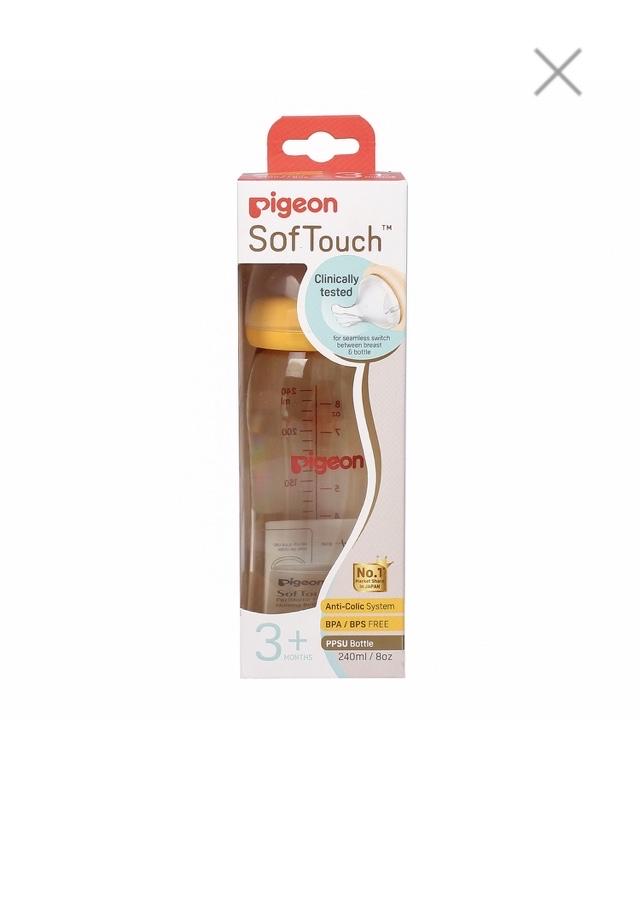 Bình sữa Pigeon ppsu cổ rộng 240ml-duoc-ban-tai-Shop Mẹ và Bé Thuỳ Dương