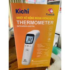 Nhiệt kế Hồng ngoại đo thân nhiệt và ngoài Kichi-duoc-ban-tai-Shop Mẹ và Bé Thuỳ Dương