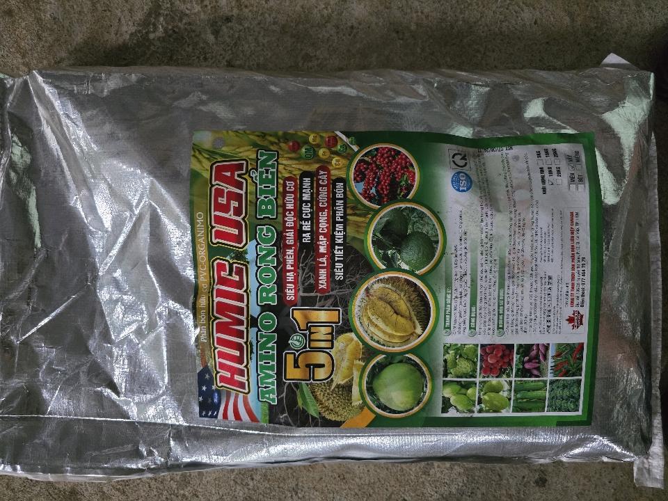 Humic USA Amino Rong Biển Bao 10kg-duoc-ban-tai-Cửa hàng vật tư nông nghiệp Tân Lạc