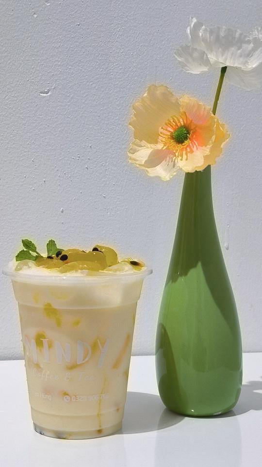 Sữa Chua Chanh Dây Hạt Đác-duoc-ban-tai-Mindy  Coffee