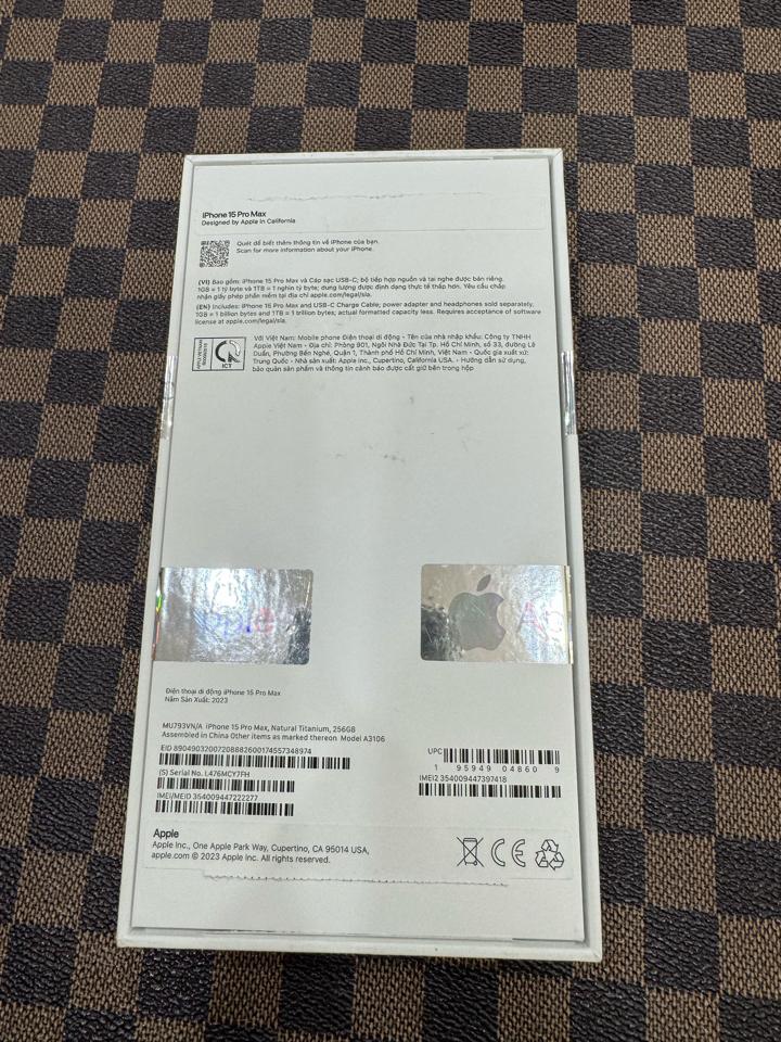 15 prm 256 TN -duoc-ban-tai-Hùng Thùy apple