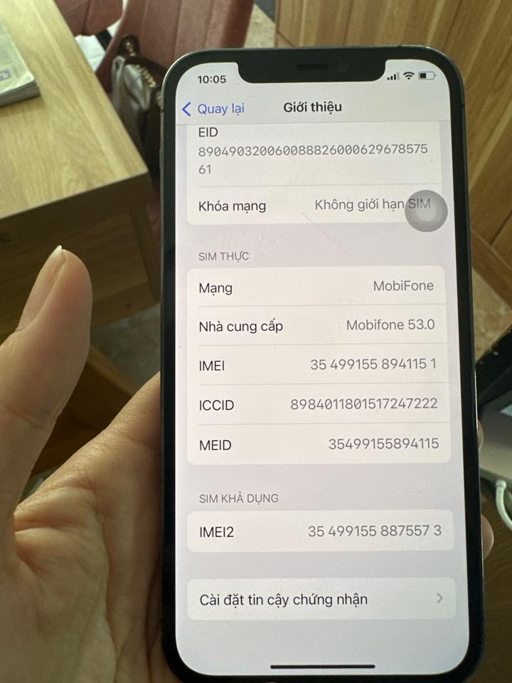 12 pro 256 nhập sau-duoc-ban-tai-Hùng Thùy apple