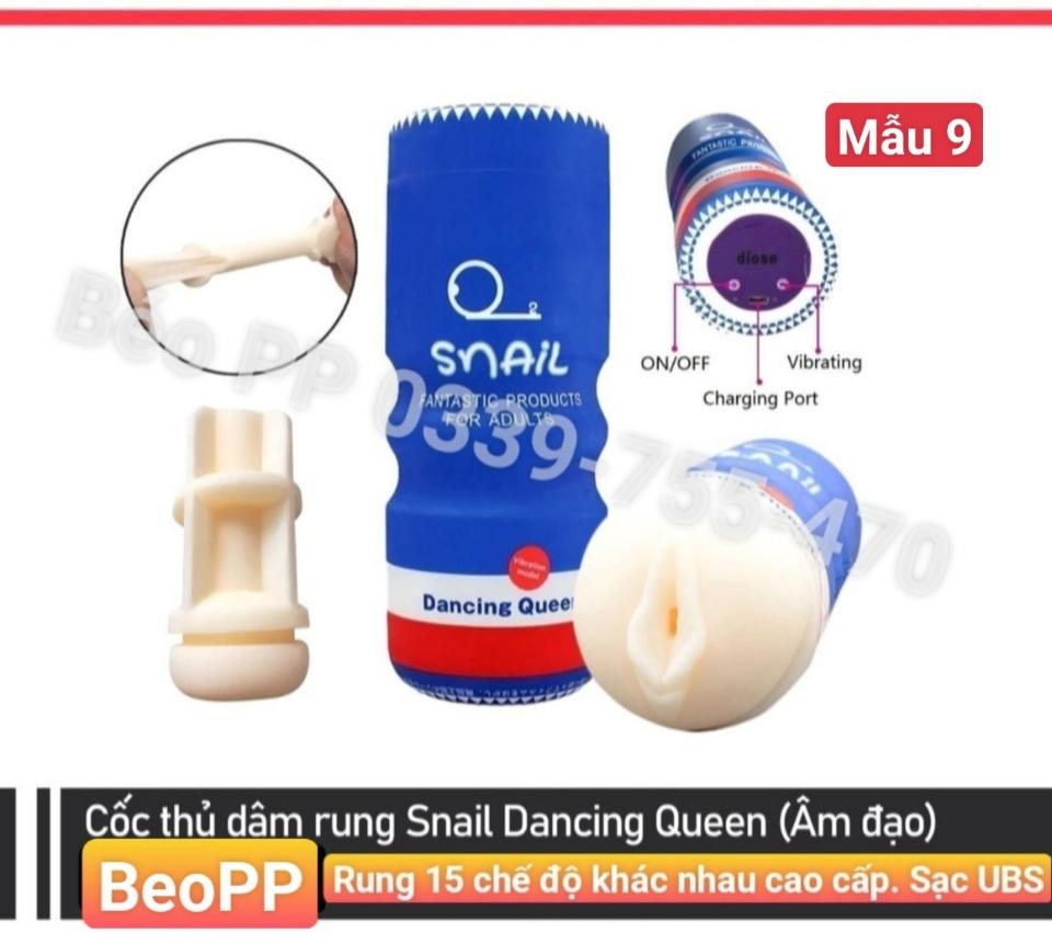 Cốc Rung 15 chế độ Snail (Sạc USB)-duoc-ban-tai-Beo Popper USA