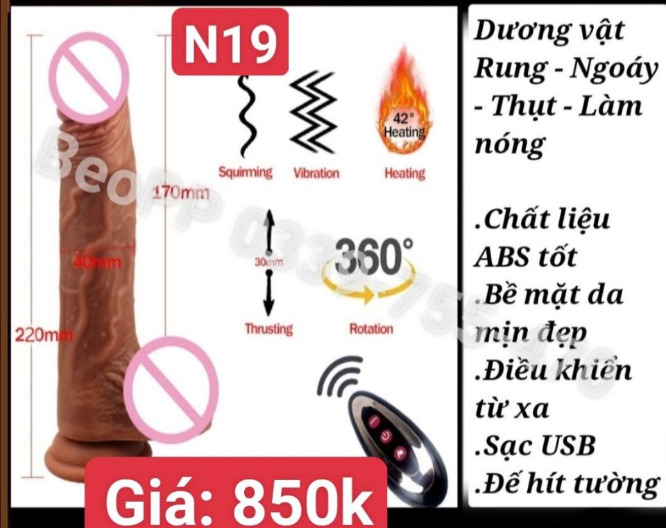Dương vật Rung Ngoáy Thụt Cao Cấp N19-duoc-ban-tai-Beo Popper USA