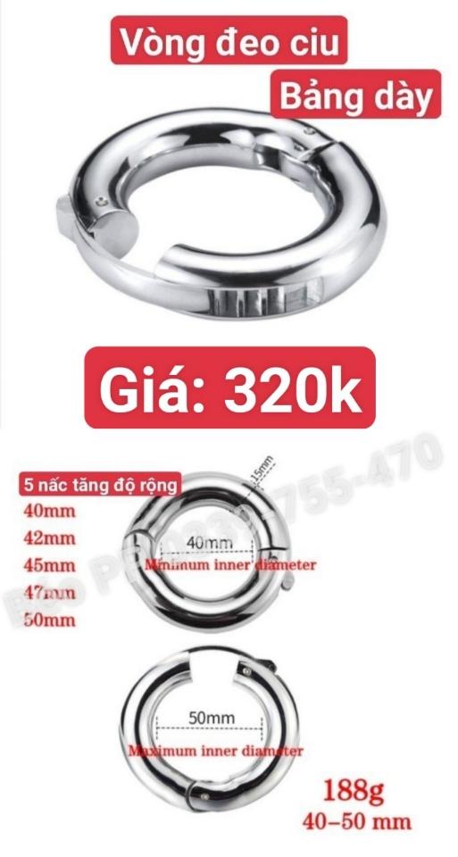 Vòng Đeo Dương Vật Bản Dày 40mm-50mm (Tăng Giảm)-duoc-ban-tai-Beo Popper USA