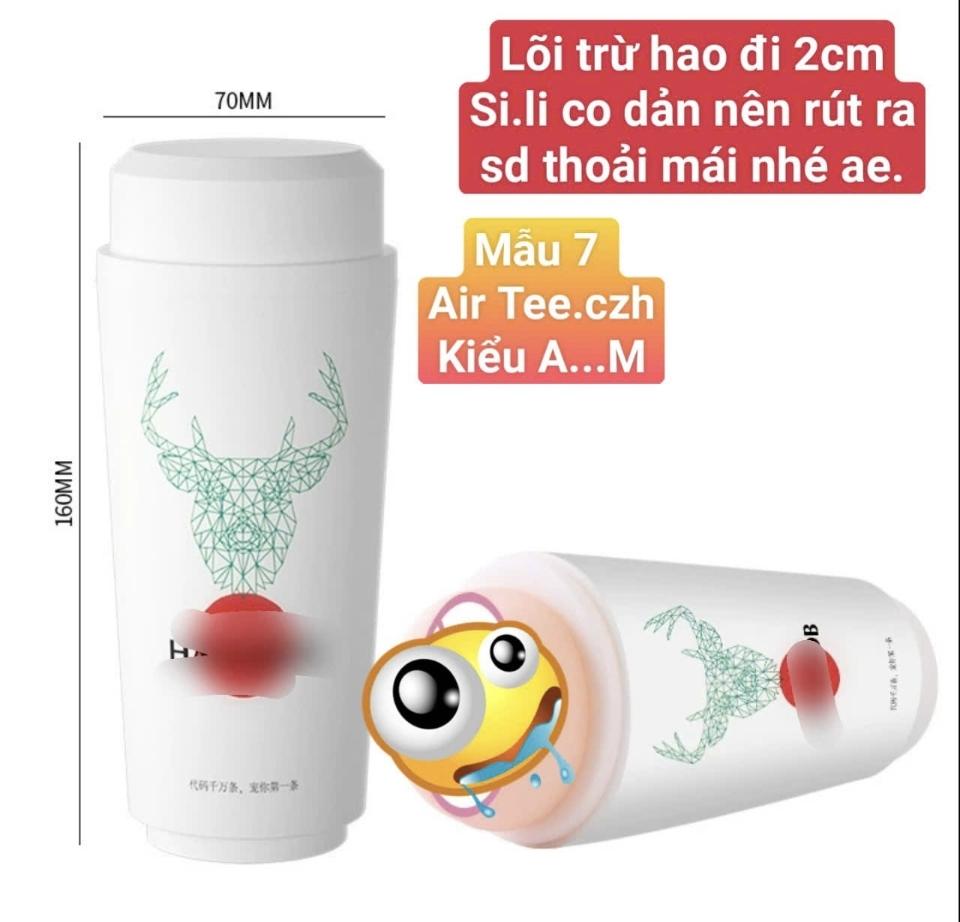 Cốc thủ dâm mẫu 7 Air Tech âm đạo Size Trung dài 16cm-duoc-ban-tai-Beo Popper USA